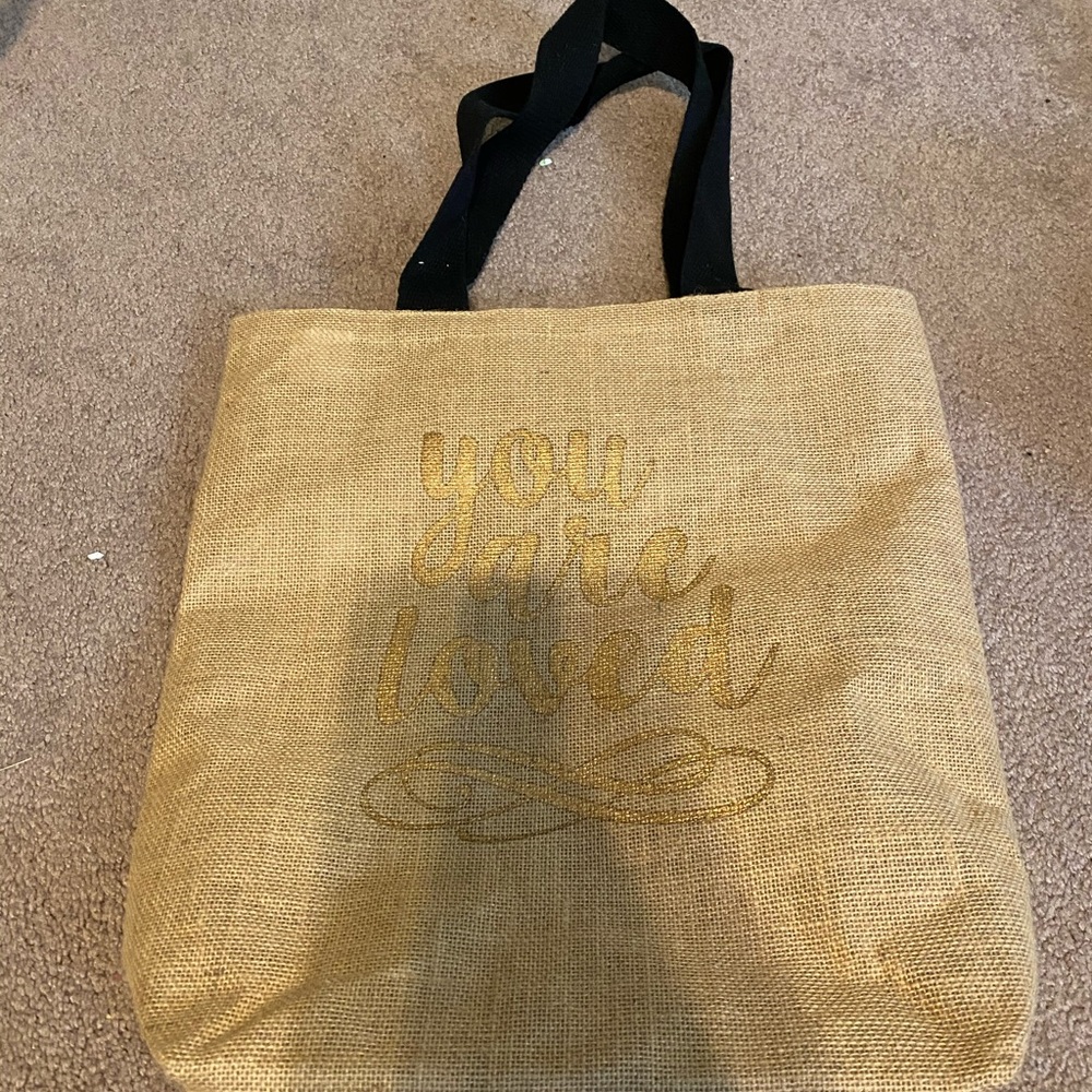 Burlap Tote